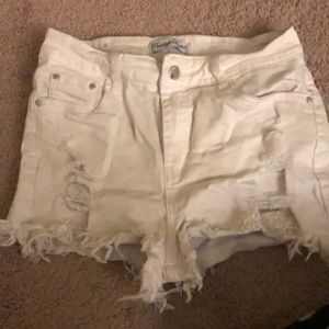 White shorts